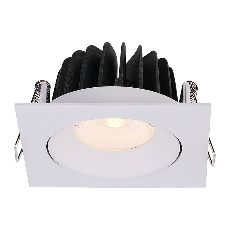 recessed angled spotlight