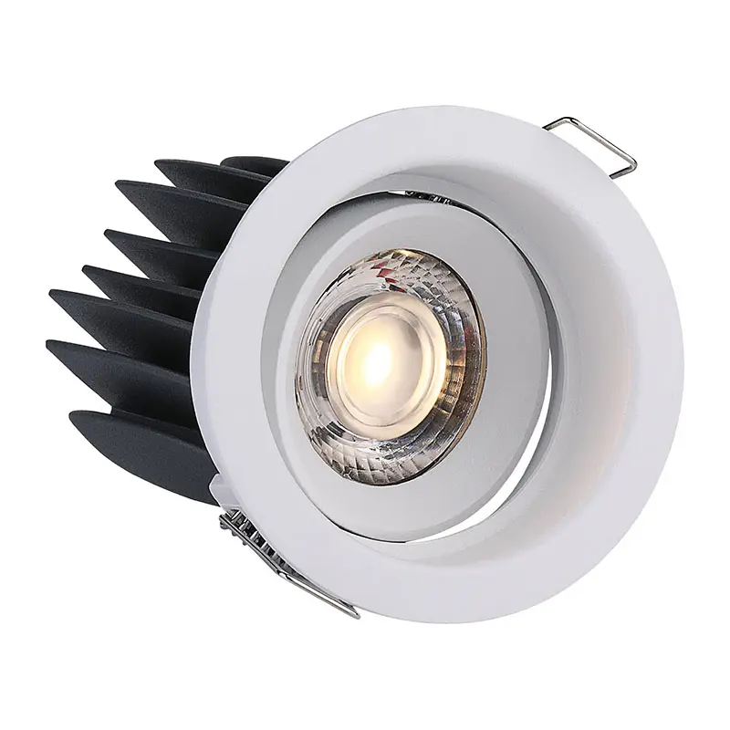 FR1237 15W Fixed Deep Anti-glare square shape Die casting aluminum recessed  ceiling spotlight - Fullamps Lighting Technology Limited