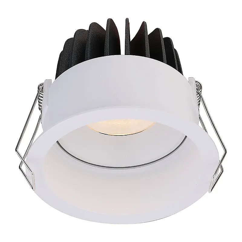 FR1031 10W Fixed Deep Anti-glare round shape Die casting aluminum recessed ceiling spotlight