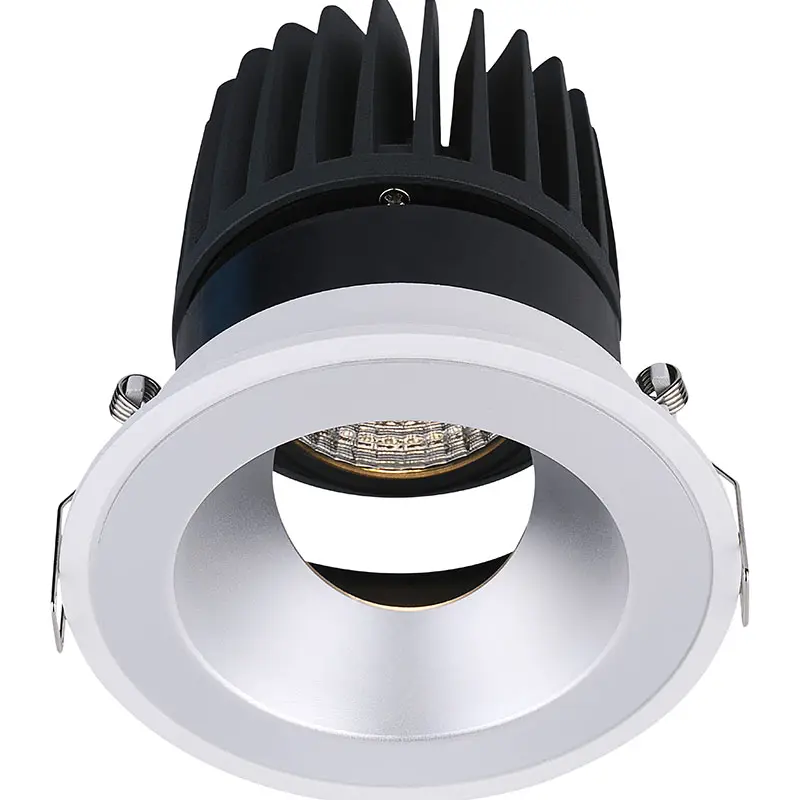 FR1040 15/18W adjustable beam angle Deep anti-glare Die casting aluminum recessed ceiling spotlight