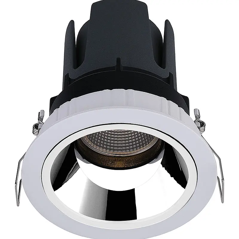 FR1300 10W Adjustable beam angle Deep anti-glare Die casting aluminum recessed ceiling spotlight