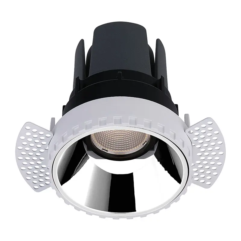 FR1303 30W adjustable beam angle Deep anti-glare rimless Die casting  aluminum ceiling spotlight - Fullamps Lighting Technology Limited