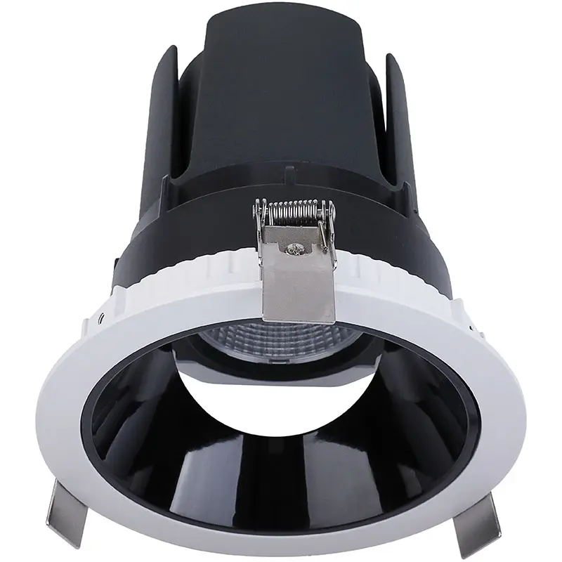 FR1301 20W adjustable beam angle Deep anti-glare rimless Die casting  aluminum ceiling spotlight - Fullamps Lighting Technology Limited