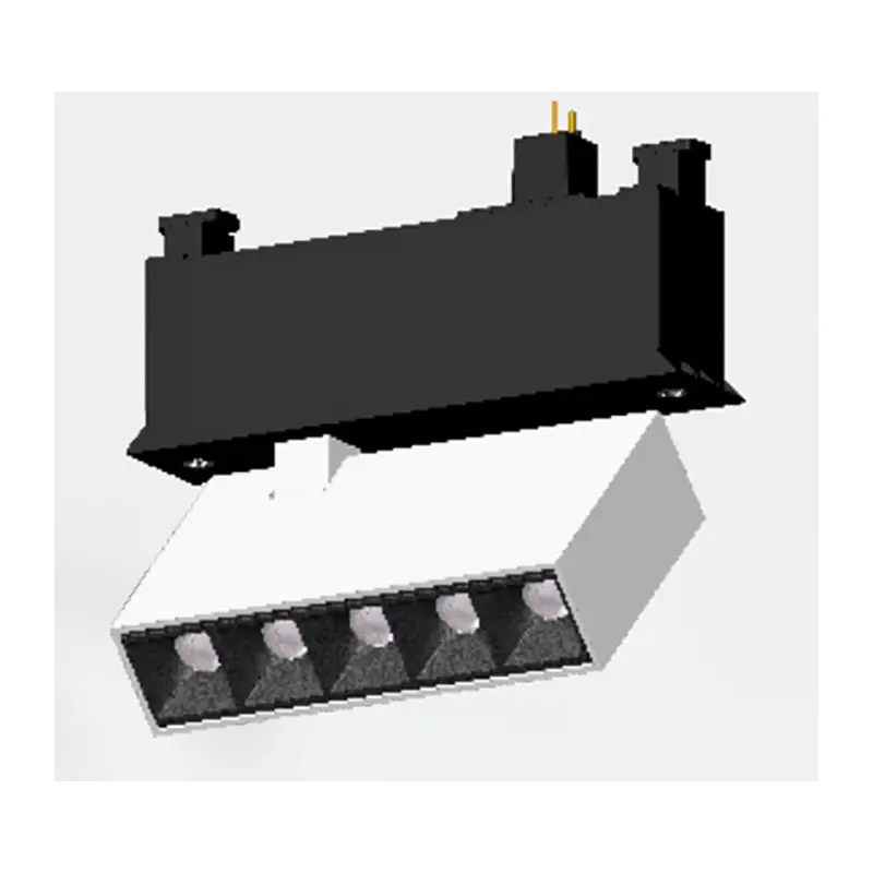  15W Fixed Die casting aluminum ceiling light COB Chip 3000K LED recessed magnetic mounted dimension