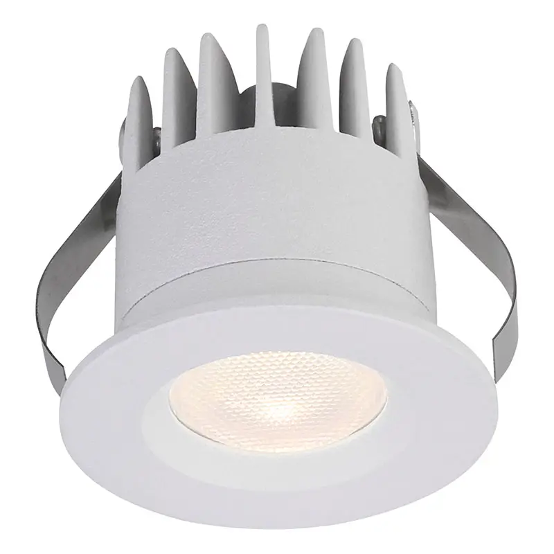 FR1146 3W Fixed Die casting aluminum ceiling light recessed mounted dimension mini cabinet light