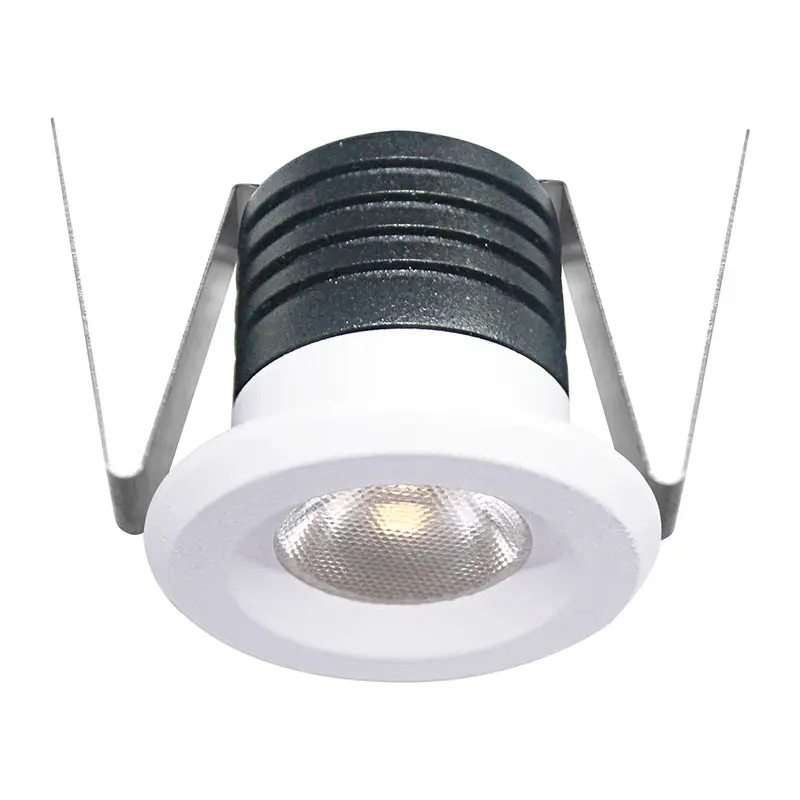 FR1256 3W Fixed Die casting aluminum ceiling light COB Chip recessed mounted dimension cabinet light