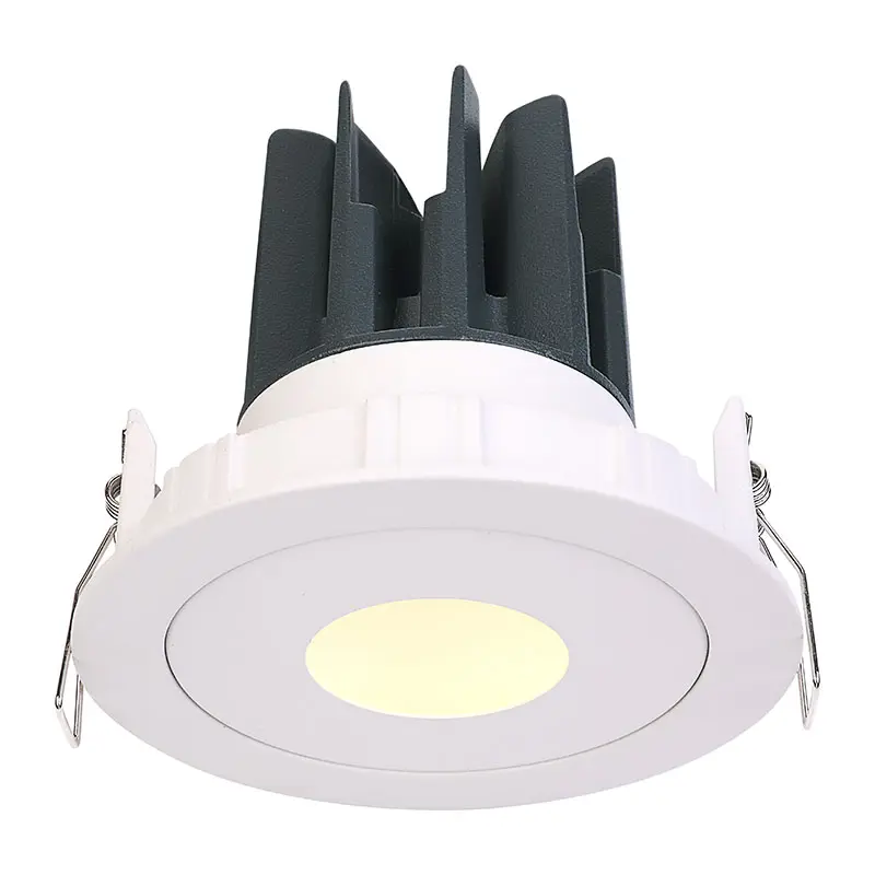 FR1276 15W adjustable beam anti-glare round shape Die casting aluminum recessed ceiling spotlight